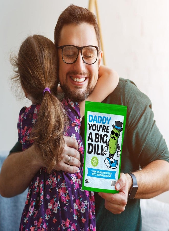 Gears Out Daddy Big Dill Pickle Bath Soak - Weird Bath Products for Pickle Lovers - to Dad from Daughter or Son - Relaxing Gifts for Men - Image 2